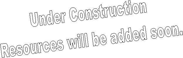 Under Construction
Resources will be added soon.
